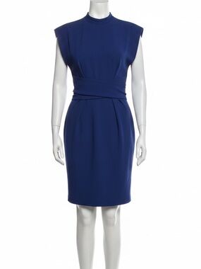 Closet London Royal Blue Belted Dress – US 12 / UK 16